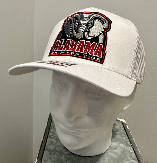 Alabama Custom Throwback Retro White Richardson 112 Hat