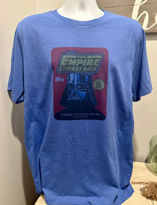 Empire Strikes Back ‘80 Wax Pack Vintage Style Custom Printed Soft Tee