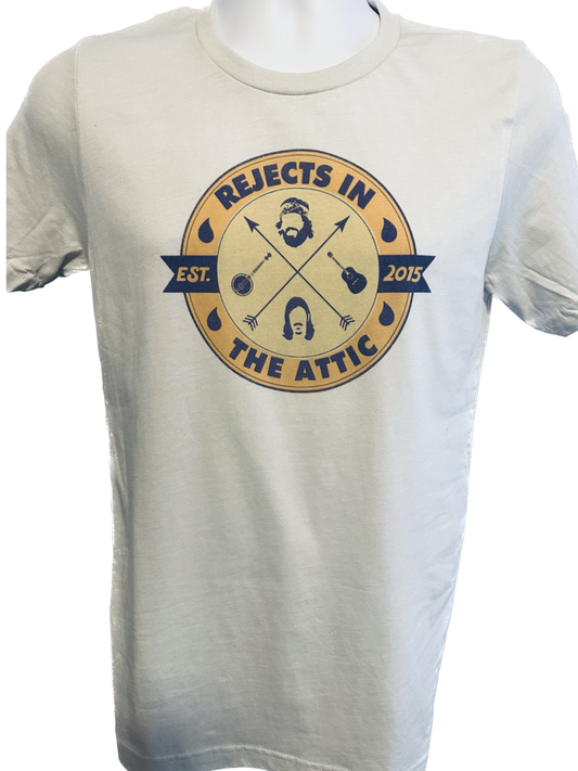 Rejects in the Attic Official Logo Gray Tee