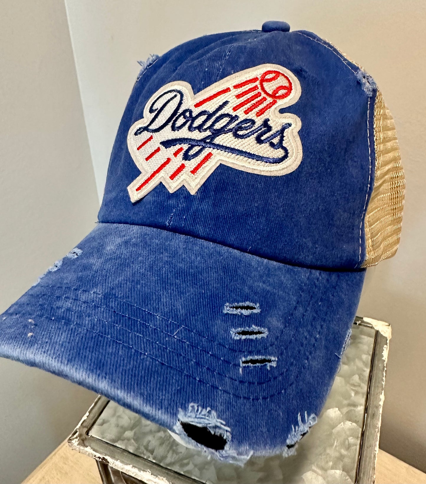 Dodgers Custom Women’s Blue Relaxed Fit Vintage Style Hat