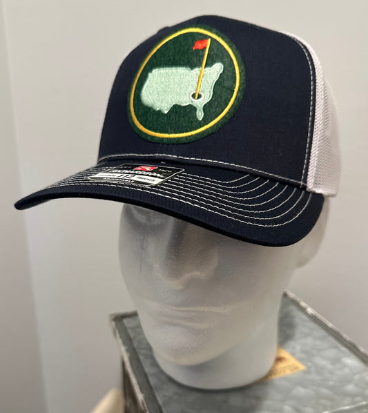 Augusta Custom Golf Navy & White Richardson 112 Hat