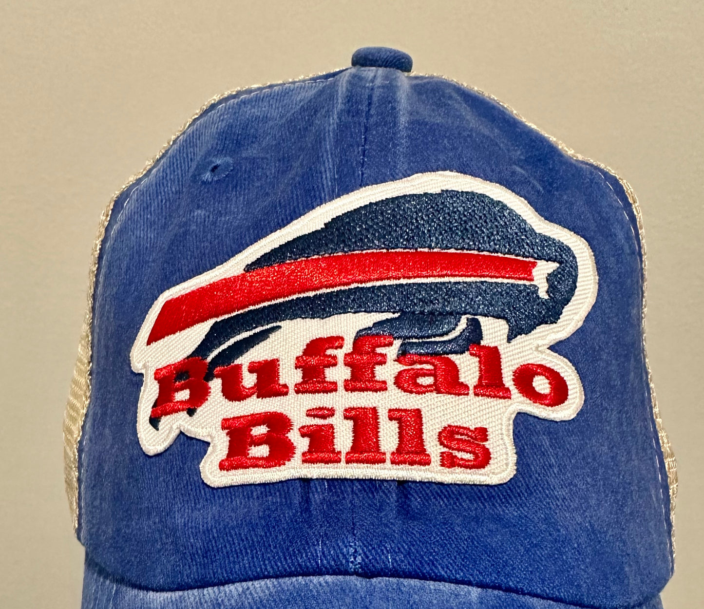 Bills Custom Blue Relaxed Fit Vintage Style Hat