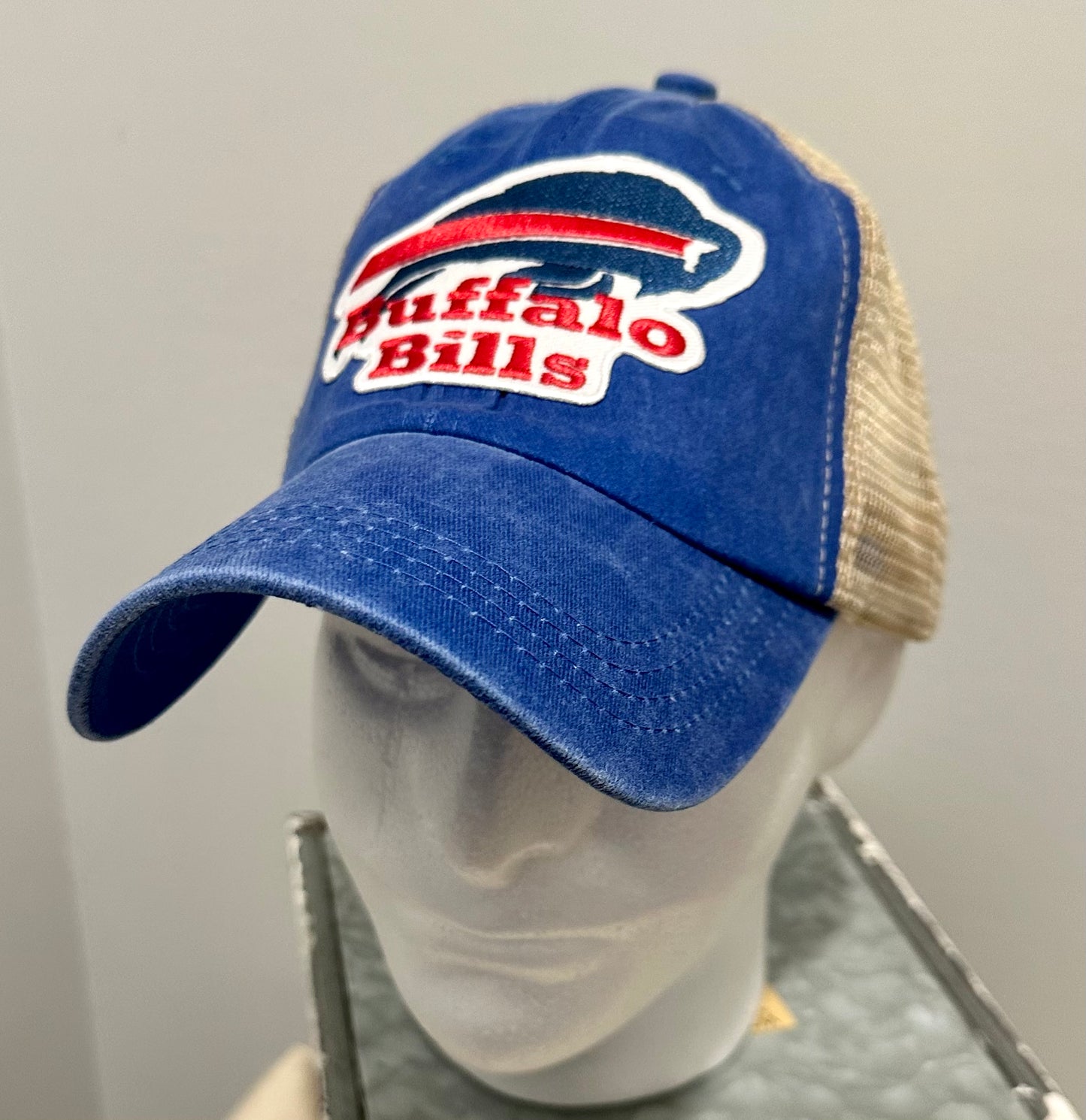 Bills Custom Blue Relaxed Fit Vintage Style Hat