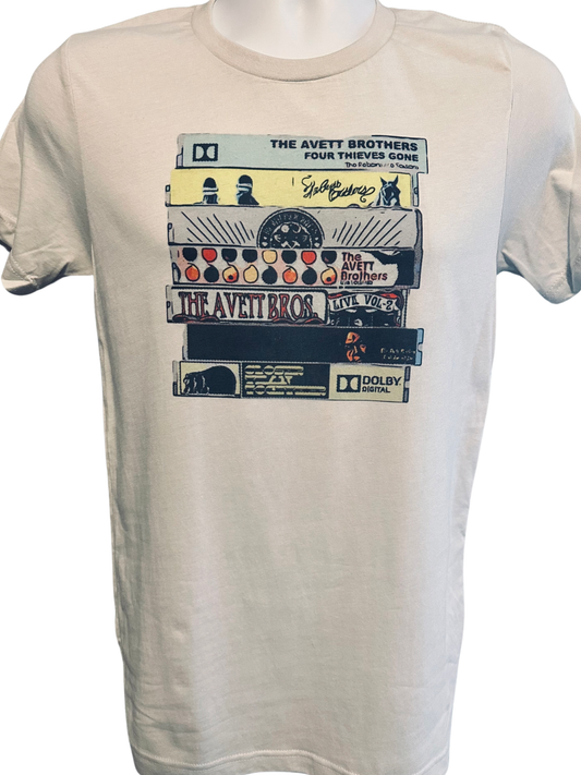 Avetts on Cassette Gray Tee!