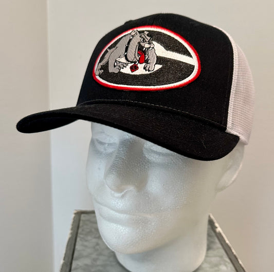 Bulldogs Custom Black & White Richardson 112 Hat