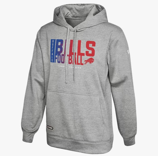 Buffalo Bills New Era NFL Combine Training Hoodie - Gray Large