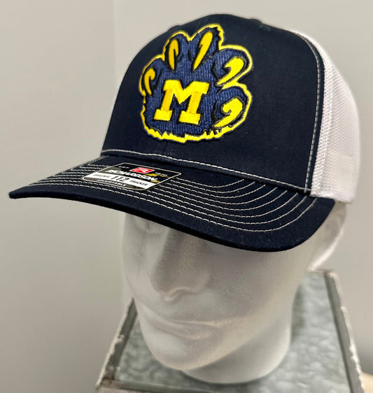 Michigan Custom Patch Navy & White Richardson 112 Hat