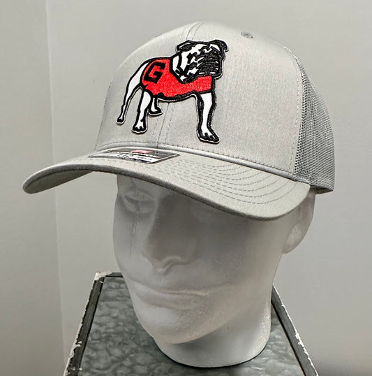 Georgia Custom 50s Throwback Patch Light Gray Richardson 112 Hat