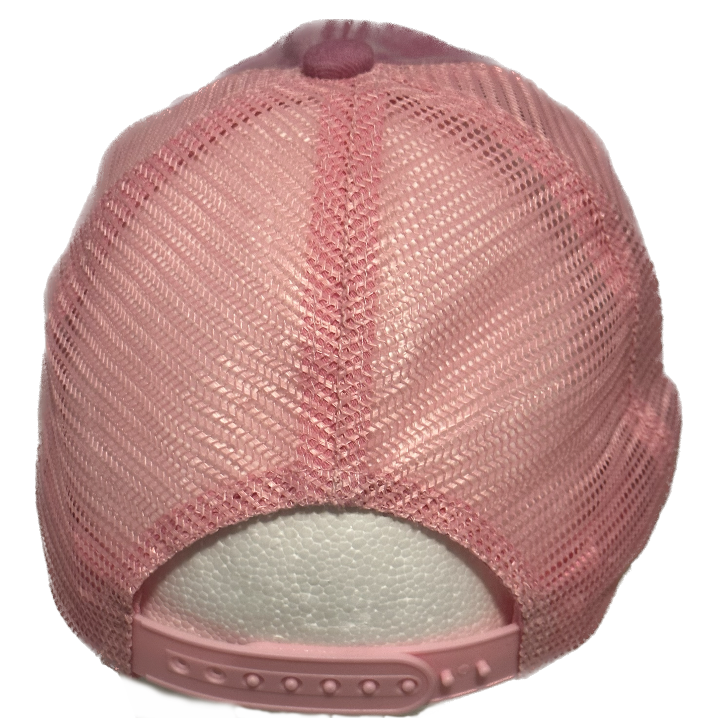 Raised on Dolly Custom Chenille Patch Pink Distressed Hat!