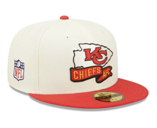 Kansas City Chiefs New Era Sideline 59FIFTY Fitted Cap 7 3/8