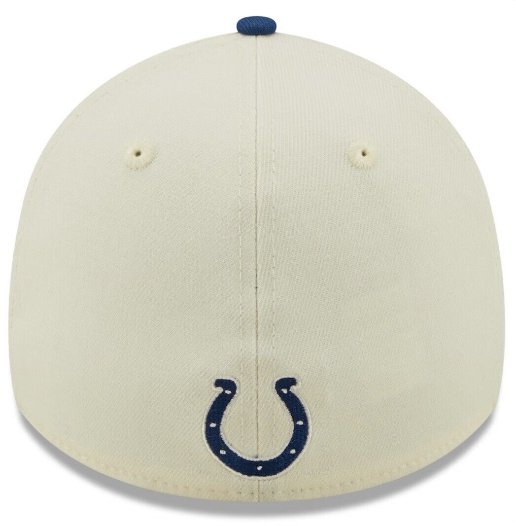 Indianapolis Colts New Era 39thirty Sideline Stretch Fit Hat NWT M/L