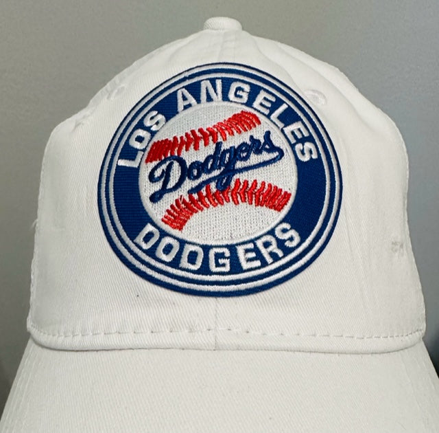 Los Angeles Baseball Custom Whtie Distressed Hat