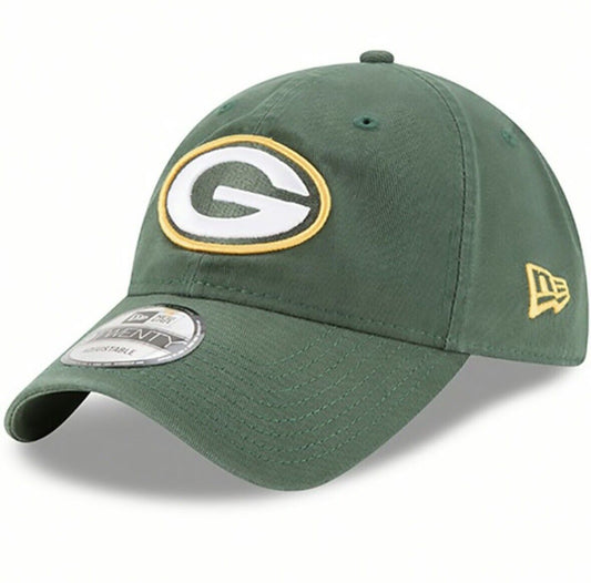 GREEN BAY PACKERS NEW ERA GREEN CORE CLASSIC 9TWENTY