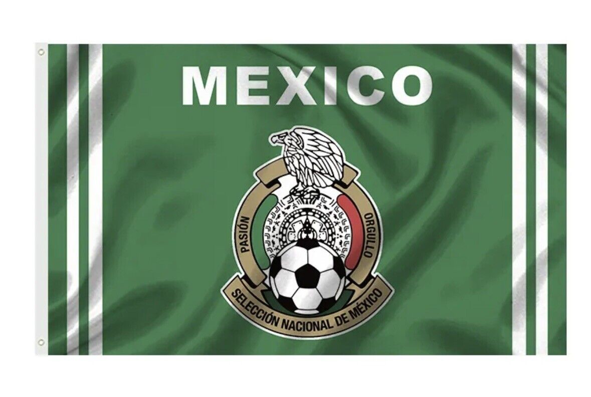 Mexico National Soccer Football El Tri 3x5 Ft Silkscreen Flag!